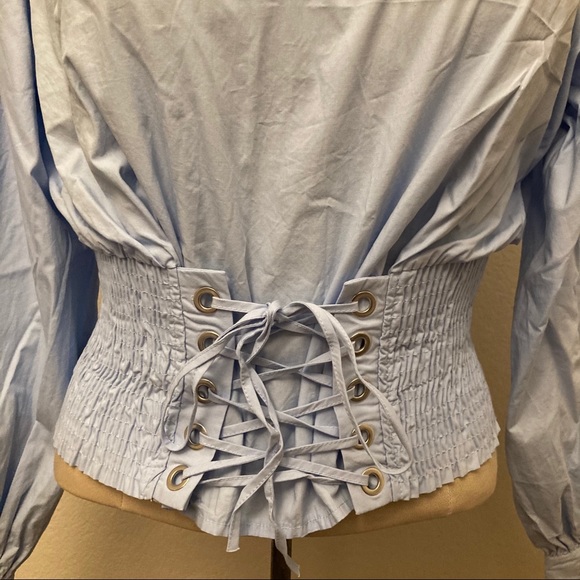 Iris Corset blouse🦋 NWOT - Picture 5 of 11